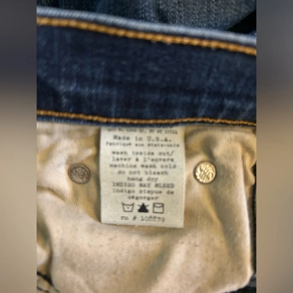 Rag & Bone Skinny 5 pocket jeans medium wash logo‎ rear pocket Made in USA 🇺🇸 - Picture 7 of 7